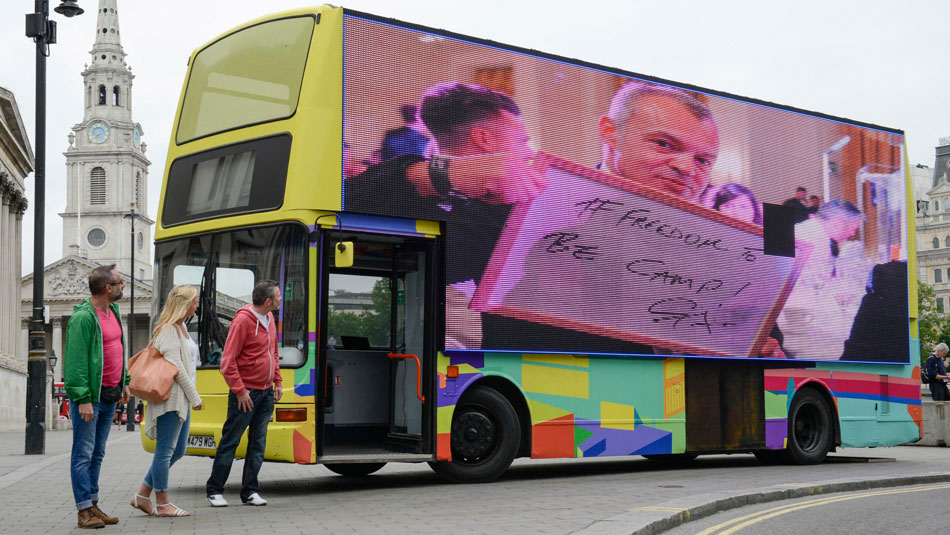 Pride bus